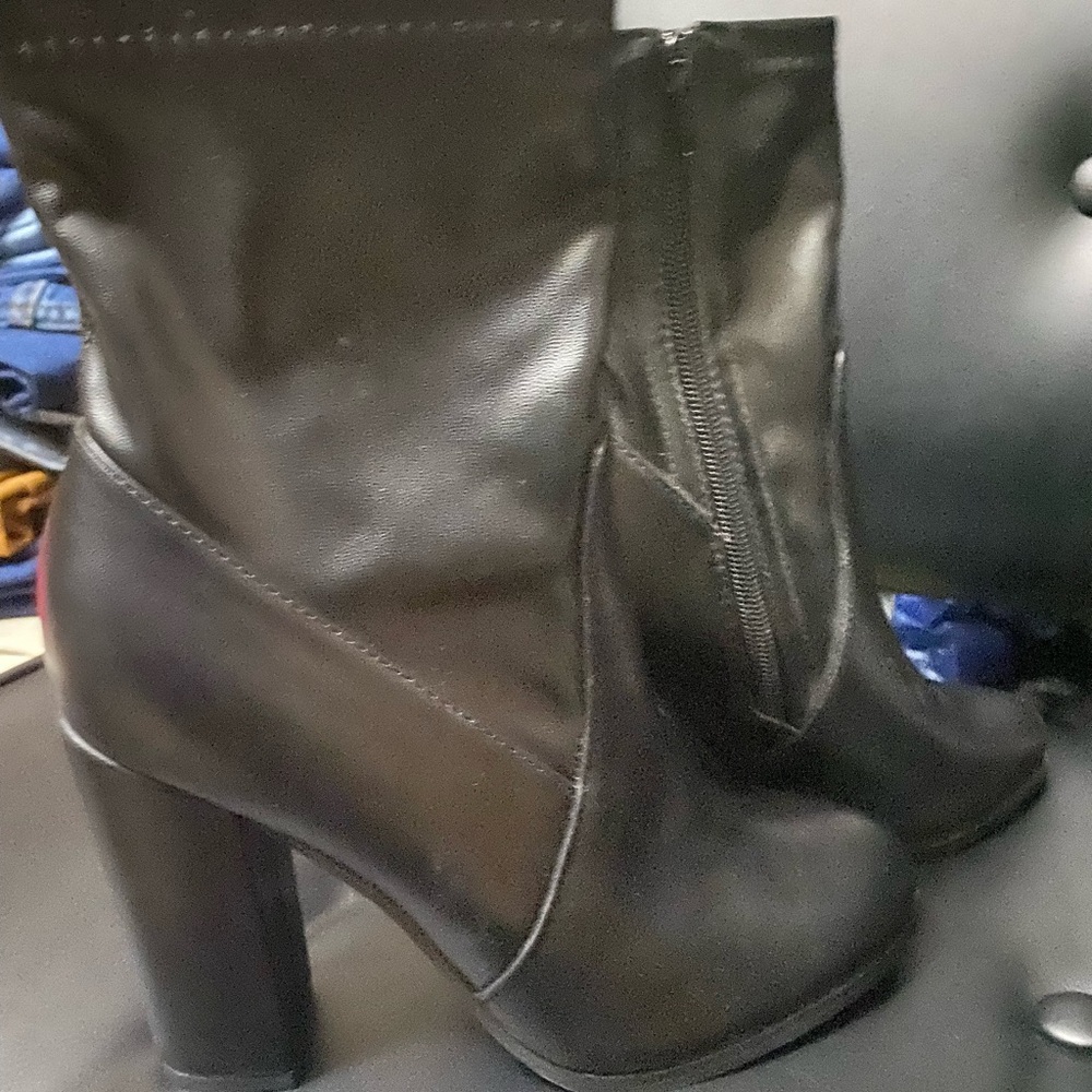 Black Leather Boots